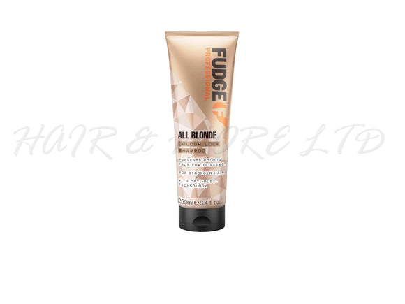 Fudge Professional All Blonde Colour Lock Shampoo 250ml