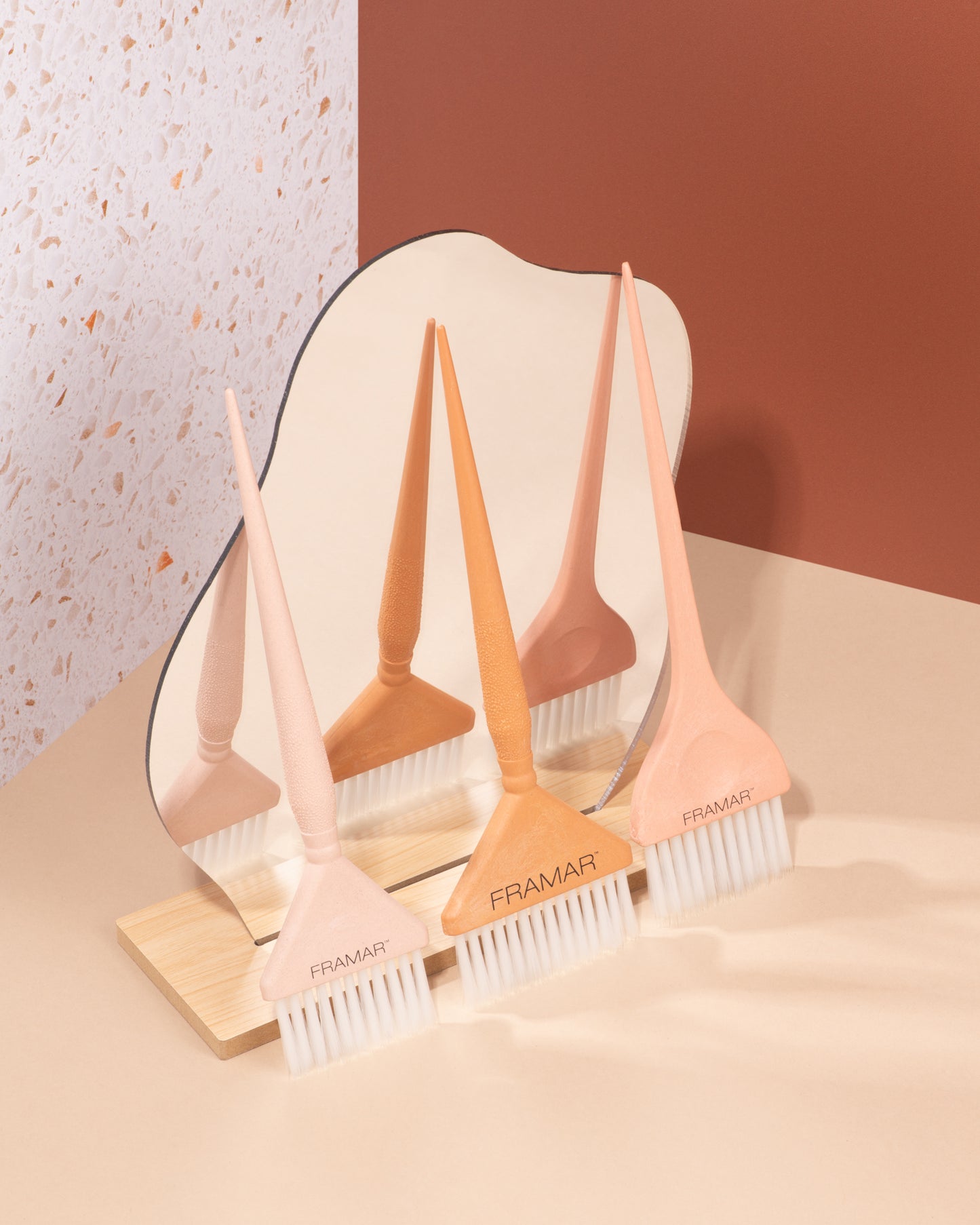 Framar Golden Hour Family Pack Brush Set - 3 Pack - LIMITED EDITION