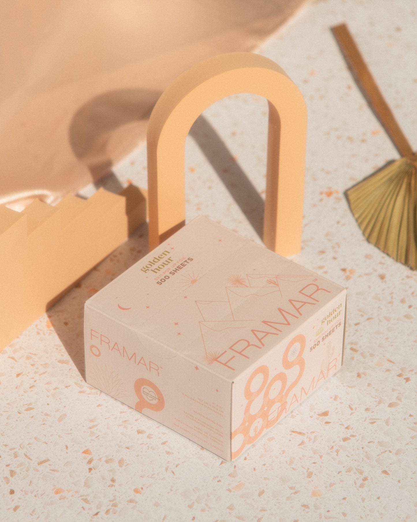 Framar Golden Hour Pop Up Foil (500ct) 127 x 280mm (5x11) (12pc CARTON)