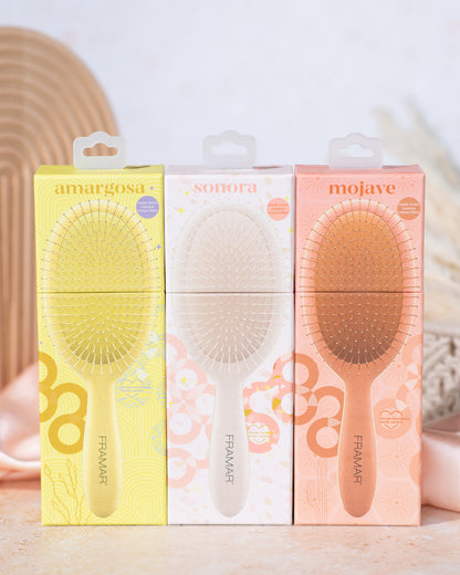 Framar Golden Hour 9pc Detangle Brush Retail Display - LIMITED EDITION