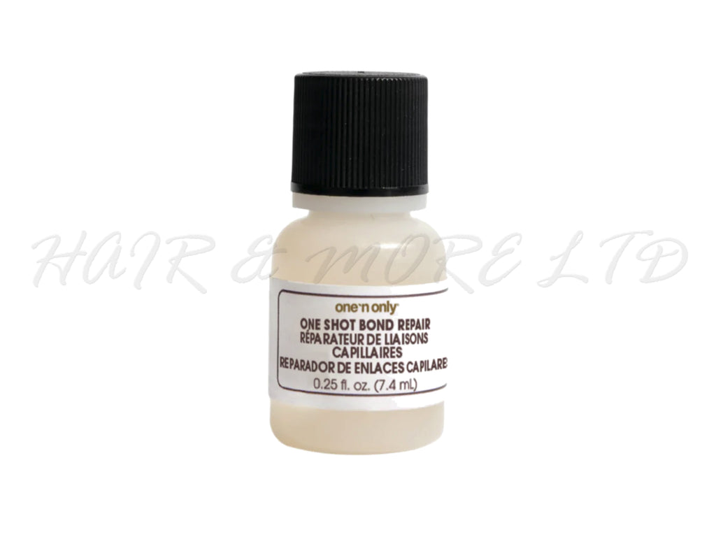 One 'N Only One Shot Bond Repair Additive 7.4ml, Hair Colour And Perm Bond Repair Additive, Reinforces Keratin Bonds in Hair During Colouring And Perming Processes, Reduces Breakage While Adding Shine And Softness, Professional Hair & Beauty Supplies, NZ Salon Supplies