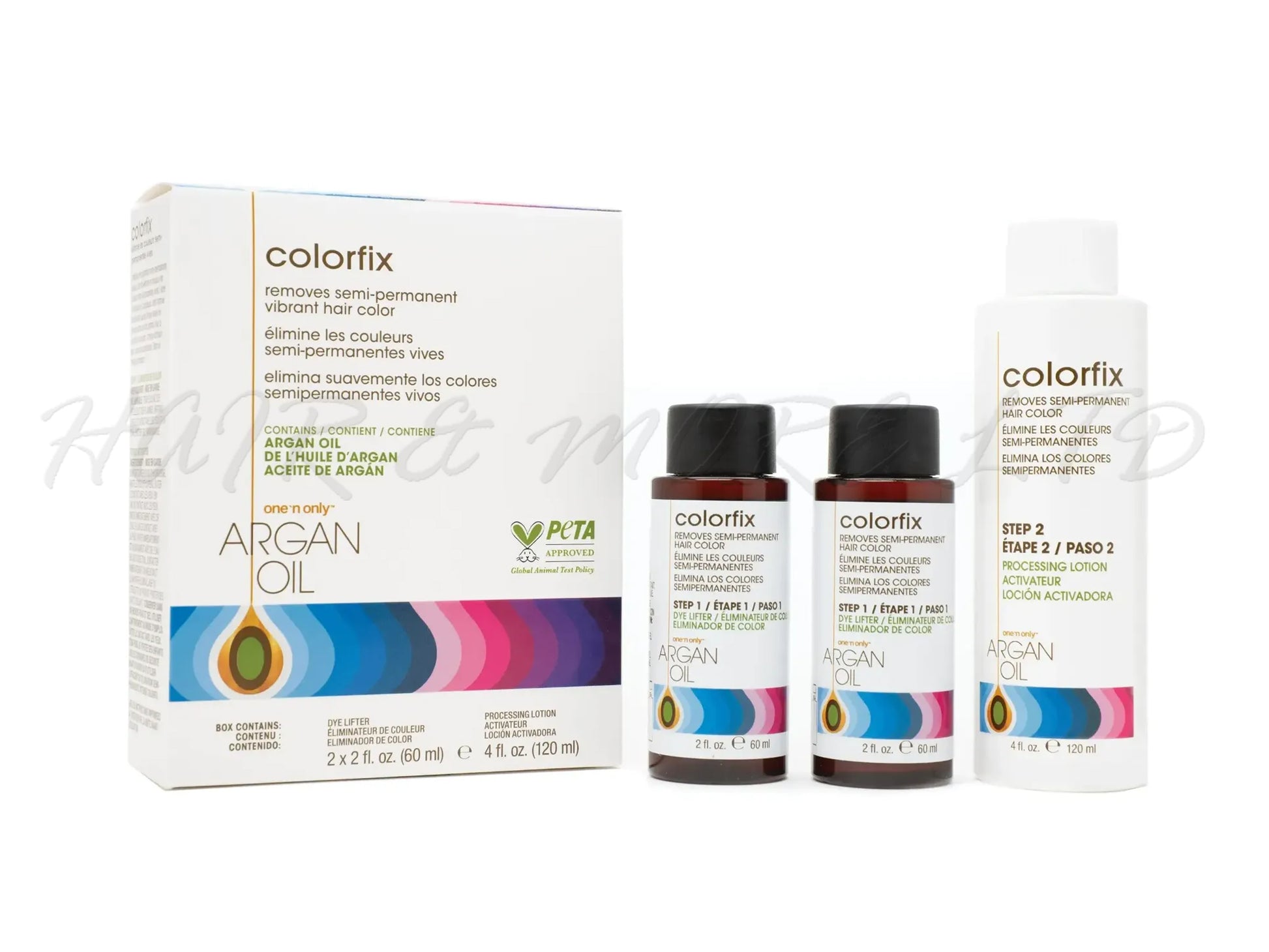 One N Only Colorfix Semi Permanent And Vibrant Hair Colour Remover, Colour Remover For Semi Permanent & Vibrant Colours  In Hair Only, Gentle On Hair, Safe To Re-colour Or Lighten After Use, Professional Hair & Beauty Supplies, NZ Salon Supplies