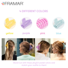 Framar Claw Clips, Pastel (4pk)