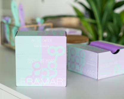 Framar Pastel Switch Pop Up Foil (500ct) 127 x 280mm (5x11) - LIMITED EDITION
