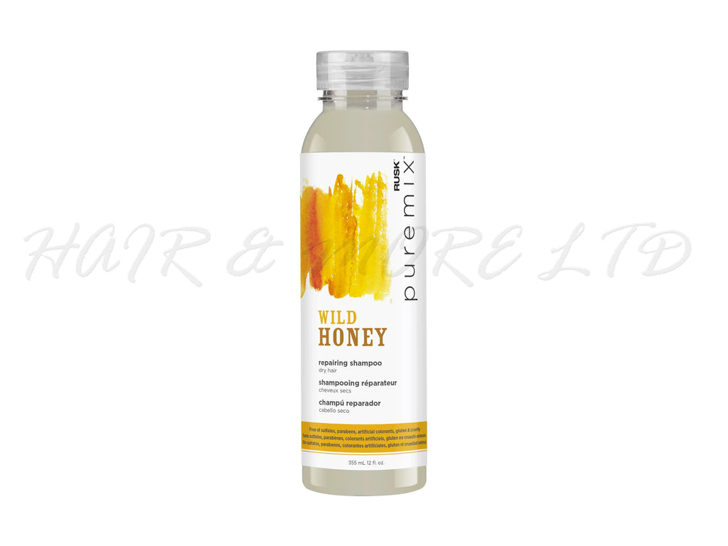 Rusk Puremix Wild Honey Repairing Shampoo 355ml