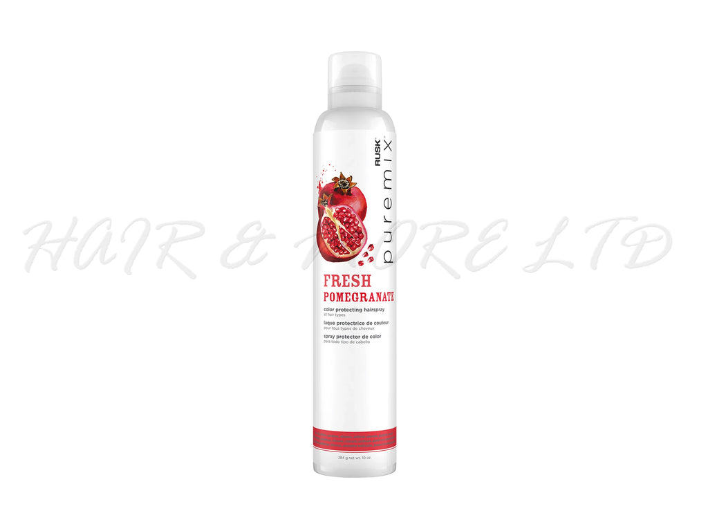 Rusk Puremix Fresh Pomegranate Color Protecting Hairspray 284g
