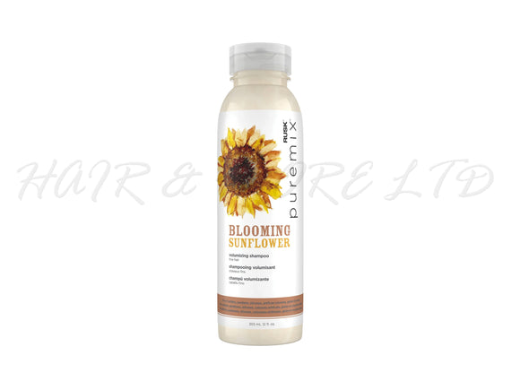 Rusk Puremix Blooming Sunflower Volumizing Shampoo 355ml
