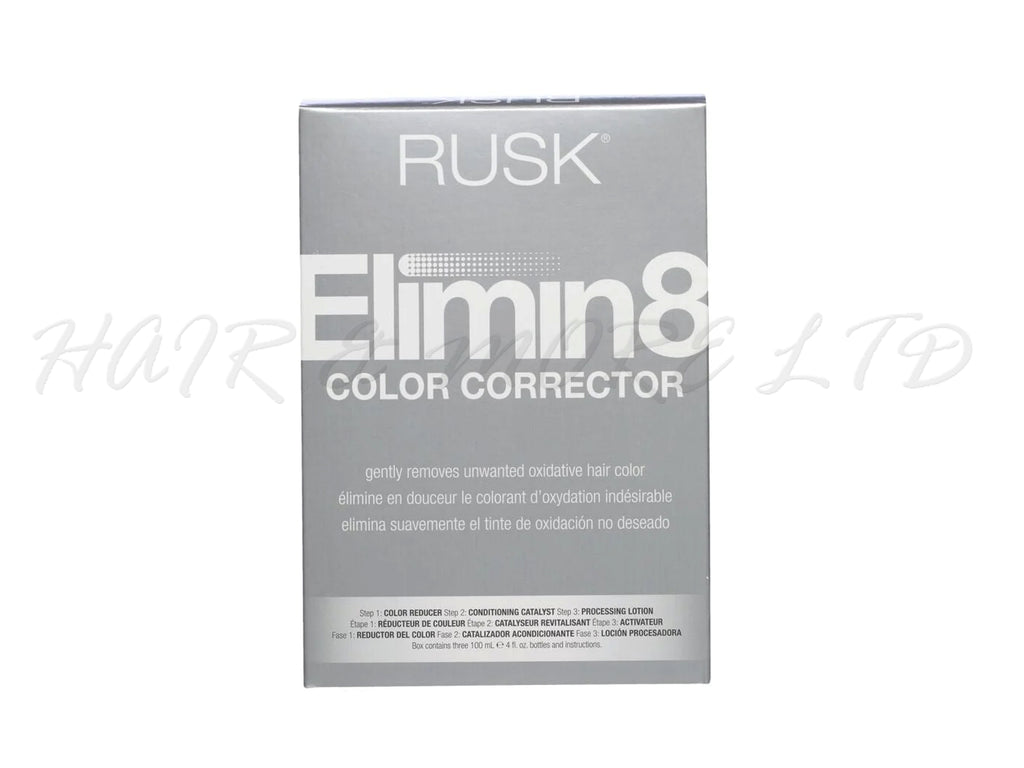 Rusk Elimin8 Color Corrector Permanent Hair Colour Remover, Colour Remover For Permanent Colours  In Hair Only - Free From Bleach And Formaldahyde, Gentle On Hair But Stinky, Safe To Recolour Or Lighten After Use, Professional Hair & Beauty Supplies, NZ Salon Supplies