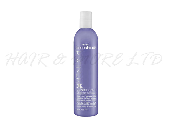 Rusk Deepshine PlatinumX Conditioner 355ml