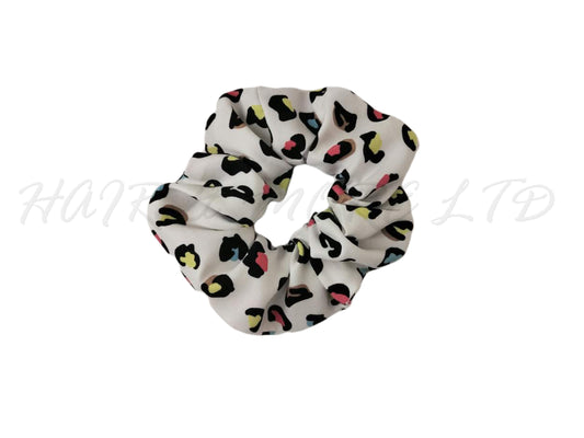 Scrunchie - Rainbow Leopard Print