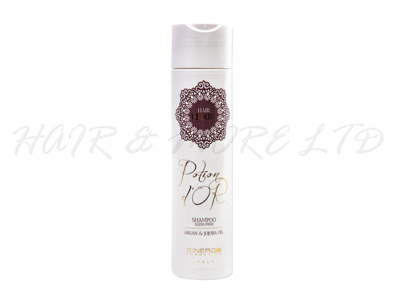 Sinergy Potion d'Or Shampoo SLES free, with Argan Oil and Jojoba 250ml