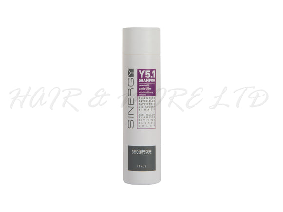 Sinergy Y5.1 Anti-Yellow, Purple Shampoo 250ml