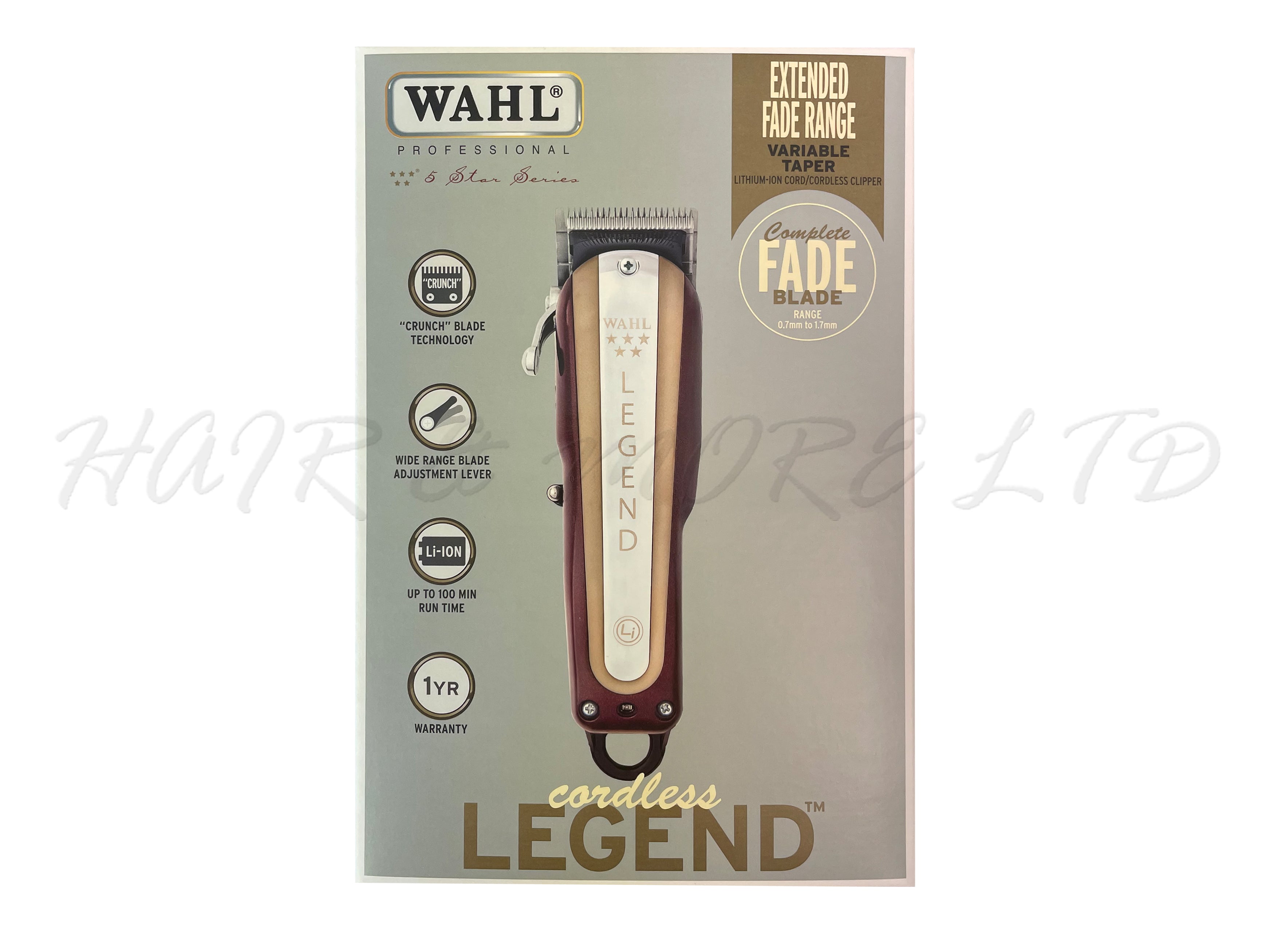 Wahl Professional 5 Star Cordless Legend Clipper Hair and More