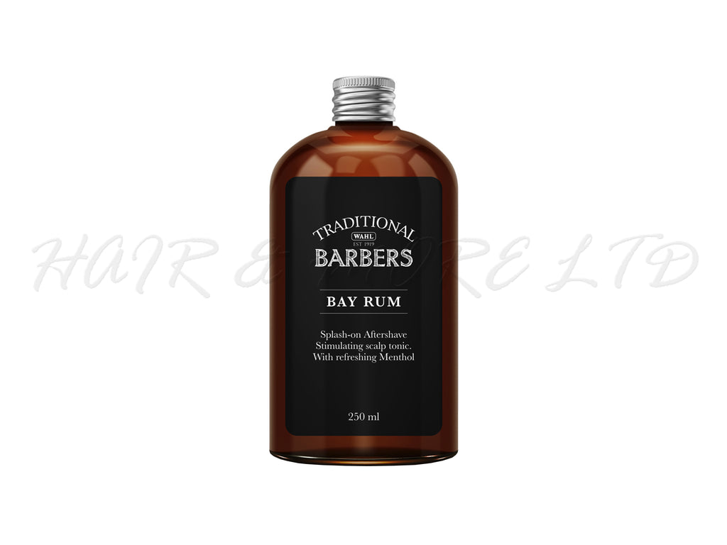 WAHL Traditional Barbers Bay Rum Aftershave 250ml