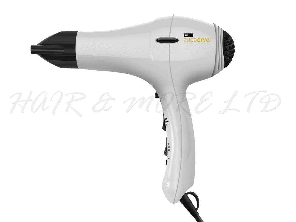Wahl Supadryer Hair dryer, pearly white, 1800W, Professional Hair Dryer, Includes Diffuser