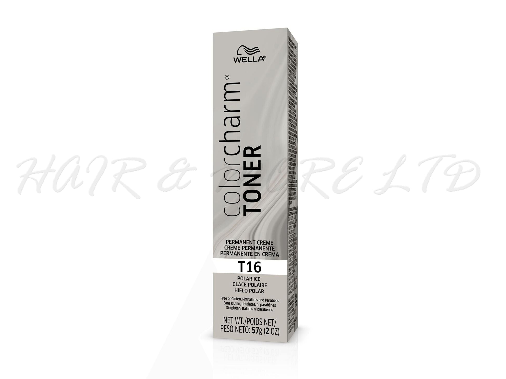Wella ColorCharm Creme Toner T16 Polar Ice, Wella Polar Ice Silver Toner, Light Silver Hair, Toner For Hair, Wella Toners NZ, NZ Salon Supplies, NZ Hair Colour, Wella Colour Charm