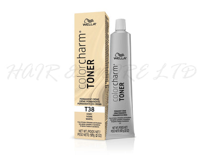 Wella Color Charm Permanent Creme Toner #T38 Ivory
