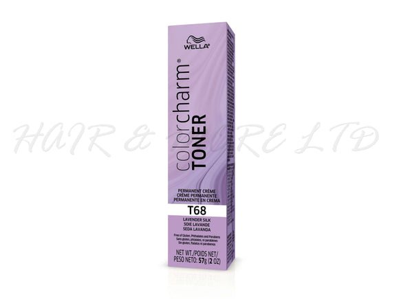 Wella Color Charm Permanent Creme Toner #T68 Lavender Silk