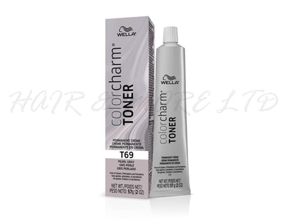 Wella Color Charm Permanent Creme Toner #T69 Pearl Gray